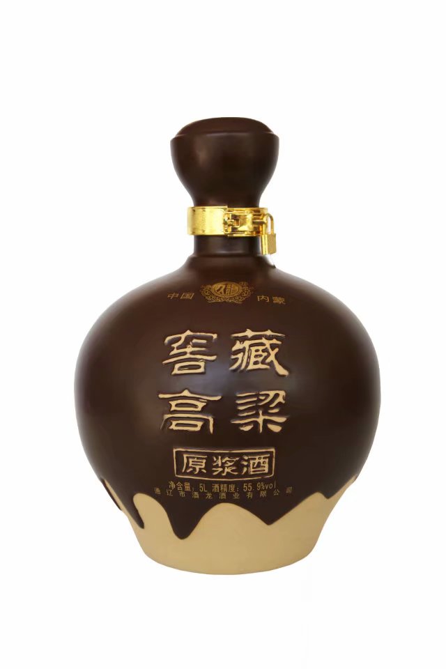 55.9%清香型窖藏高粱原漿壇酒